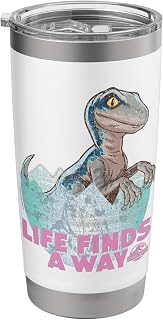 Jurassic World Life Finds a Way Stainless Steel Insulated Tumbler