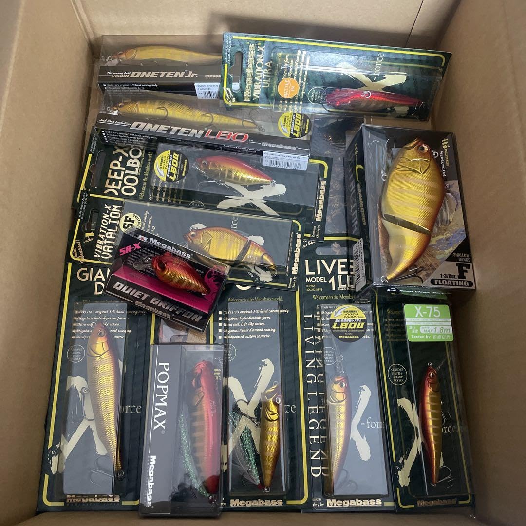 メガバス　完全受注生産　幻の赤金フルセット メガバス 完全受注生産 幻の赤金フルセット 【公式通販】