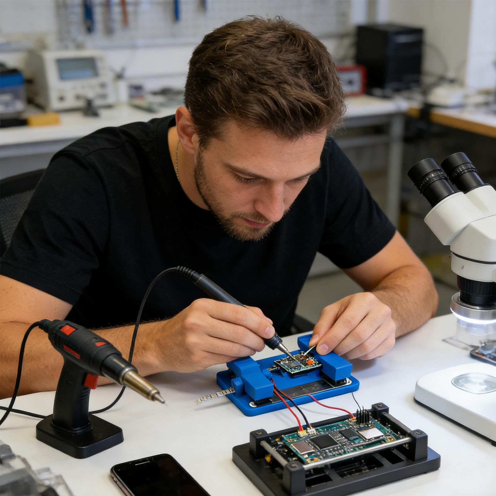 Pinza para Soldar Tira LED,Precisión Antideslizante | Sujetador para Tiras de Iluminación LED - para Ensamblaje y Reparación de Electrónica, Proyectos de Manualidades,