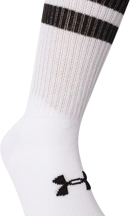 Under Armour Unisex Essential Crew Socks 6 Pack