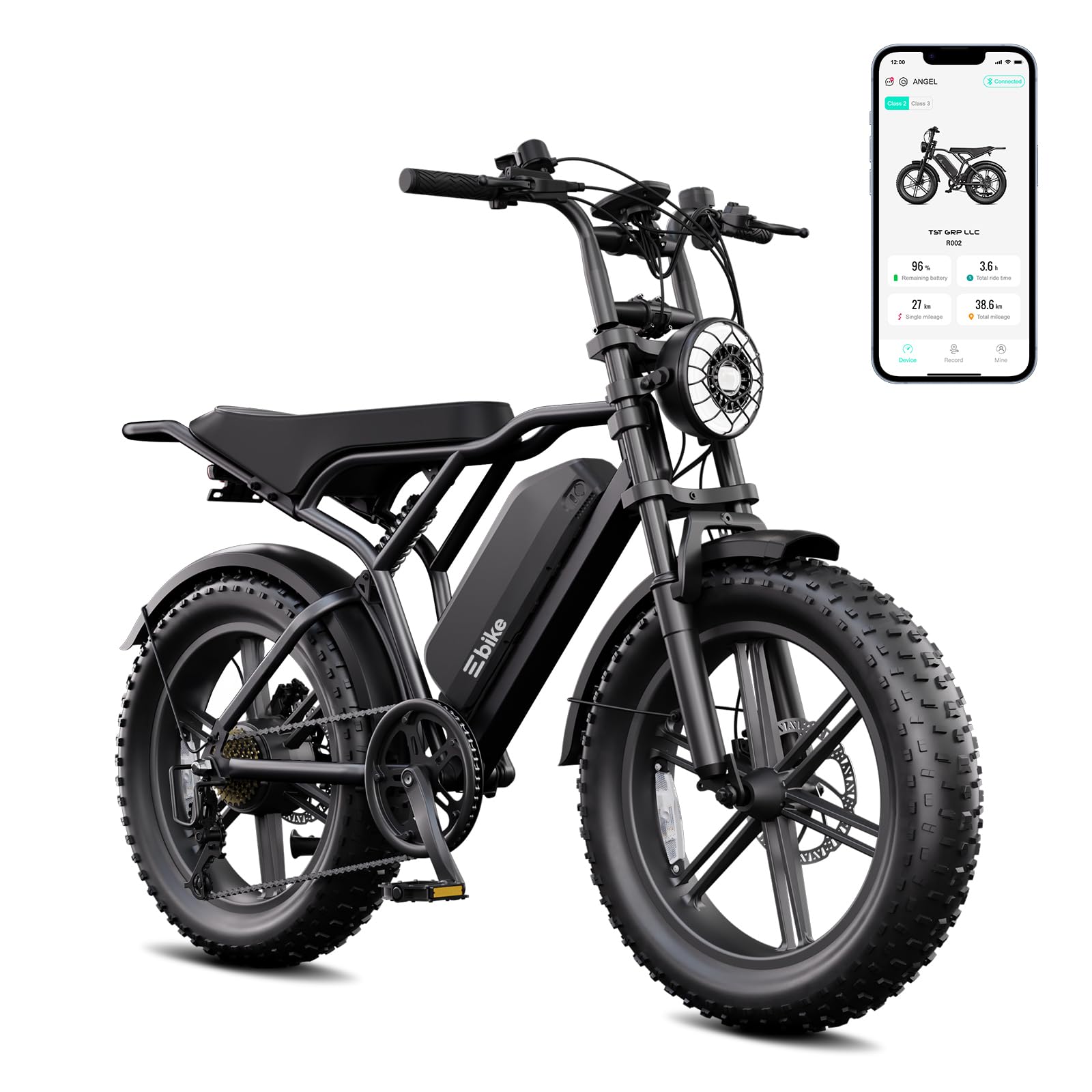 SISIGAD Electric Bike for Adults
