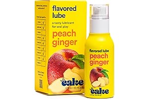 Hello Cake Flavored Lube: Peach Ginger Delight