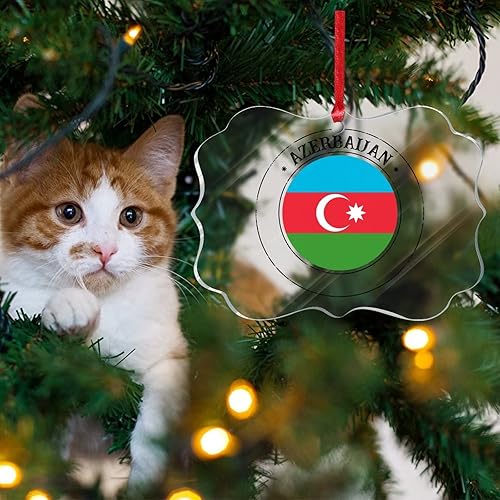 Vista 60 de Bandera de las Bahamas Adorno de árbol de Navidad para Navidad Bandera Nacional de Bahamas Decoración de árbol de Navidad Adorno colgante Adornos