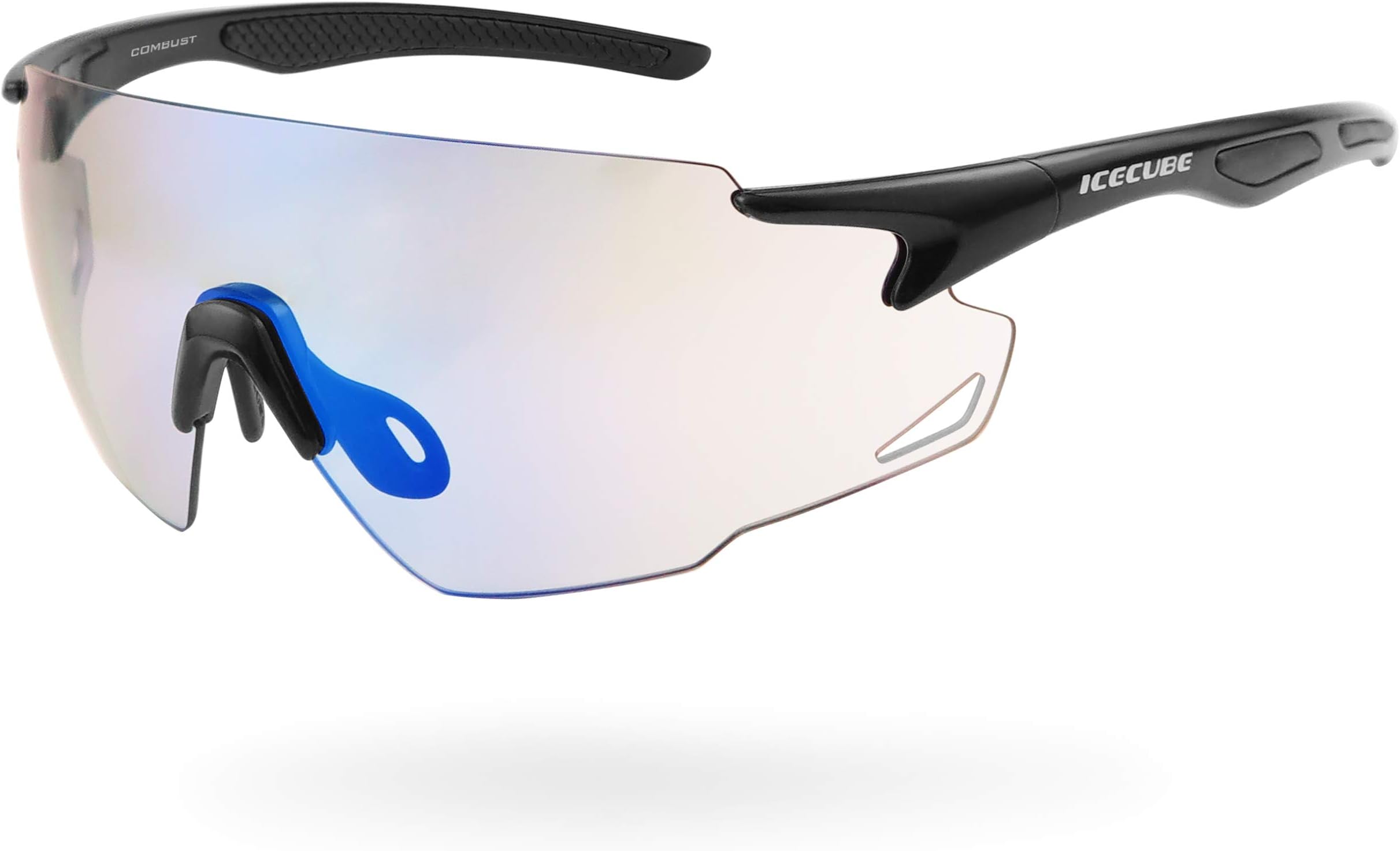 ICECUBE COMBUST Asian Fit TR90 Ultra Light Photochromic Sports Sunglasses