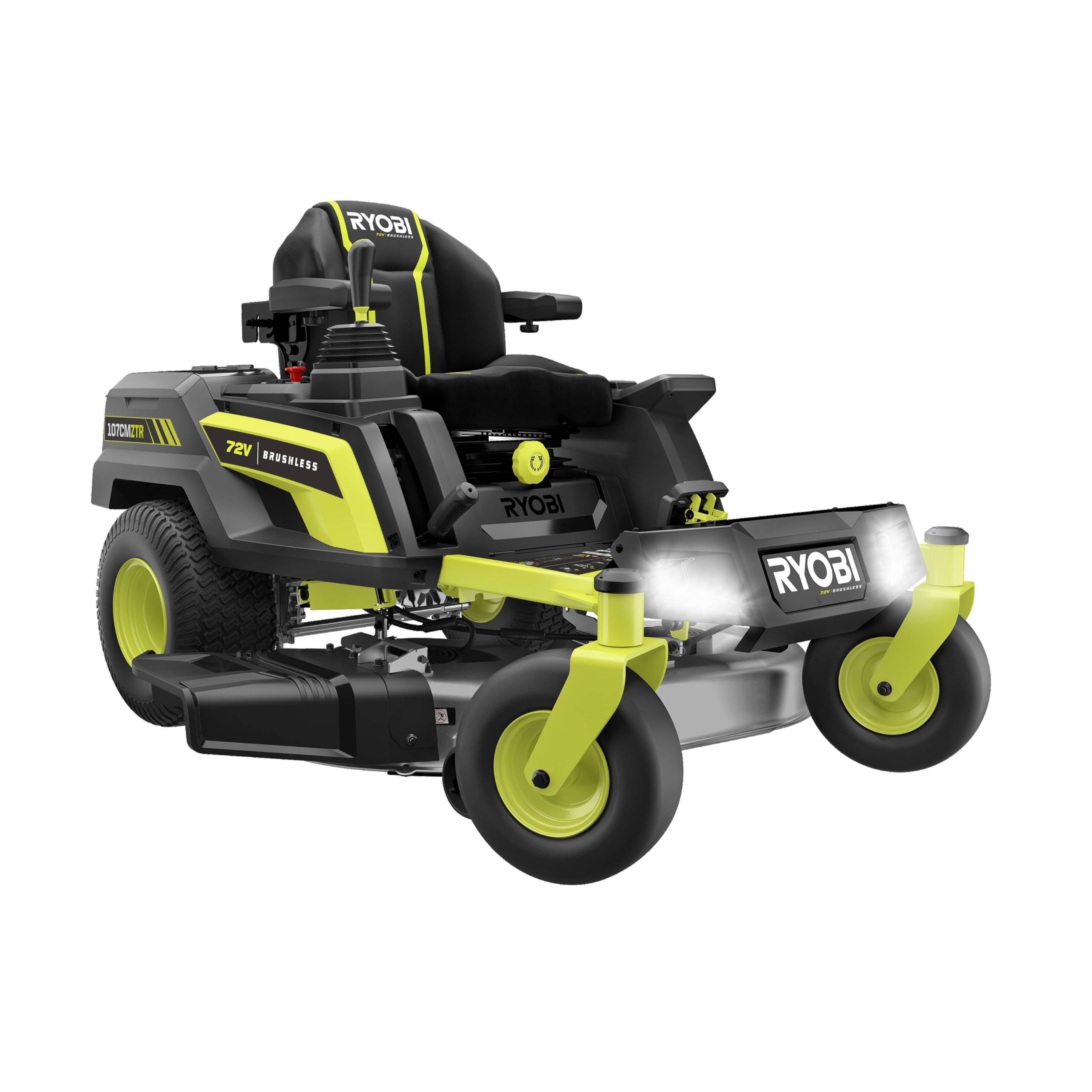 RYOBI - Juego de 2 Cuchillas de Repuesto de 53 cm (Especial Recogida) para Rider Zero -Turn con batería RY72ZTRX107-210 – RAC468