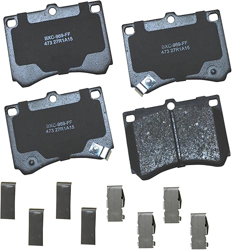 Miniatura 98 de Pastillas de freno delanteras cerámicas Bendix Premium SBC11 para modelos seleccionados Dodge Dart, Ford Fairlane, Falcon, Sedan Delivery, Mustang