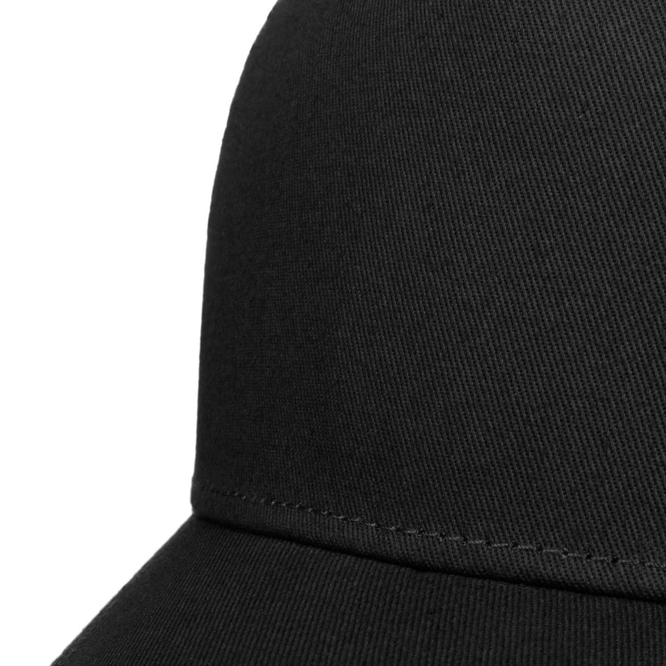 Stetson Cappellino Trucker Classic Donna/Uomo - Berretto Baseball Mesh cap Snapback, con Visiera Primavera/Estate - Taglia Unica Nero