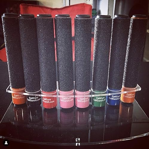 Miniatura 2 de Kit de cuidado de manos para quitar callos  perfecto para reparar manos desgarradas de gimnasia, entrenamiento cruzado, escalada (7.5 pulgadas, rojo)