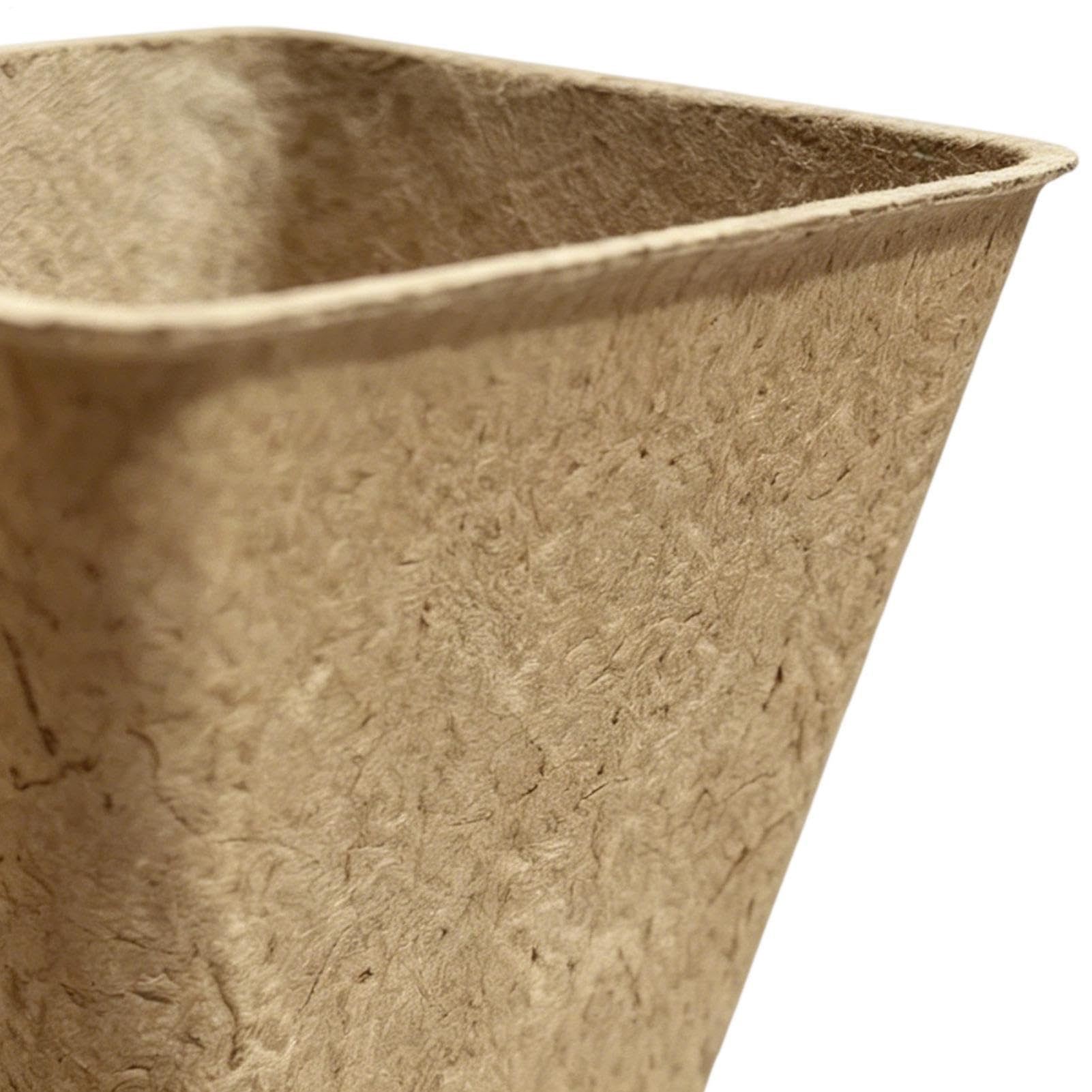 Macetas de Inicio para Plantas Macetero Cuadrado Reutilizable de 70 Piezas | Kit con contenedores y vasos para plántulas Para Exterior Balcón Patio Jardín Invernadero Tomate Flor Verdura