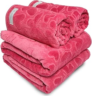 Jogo de banho 4 peças romance dohler aveludada 100% algodão toalha f