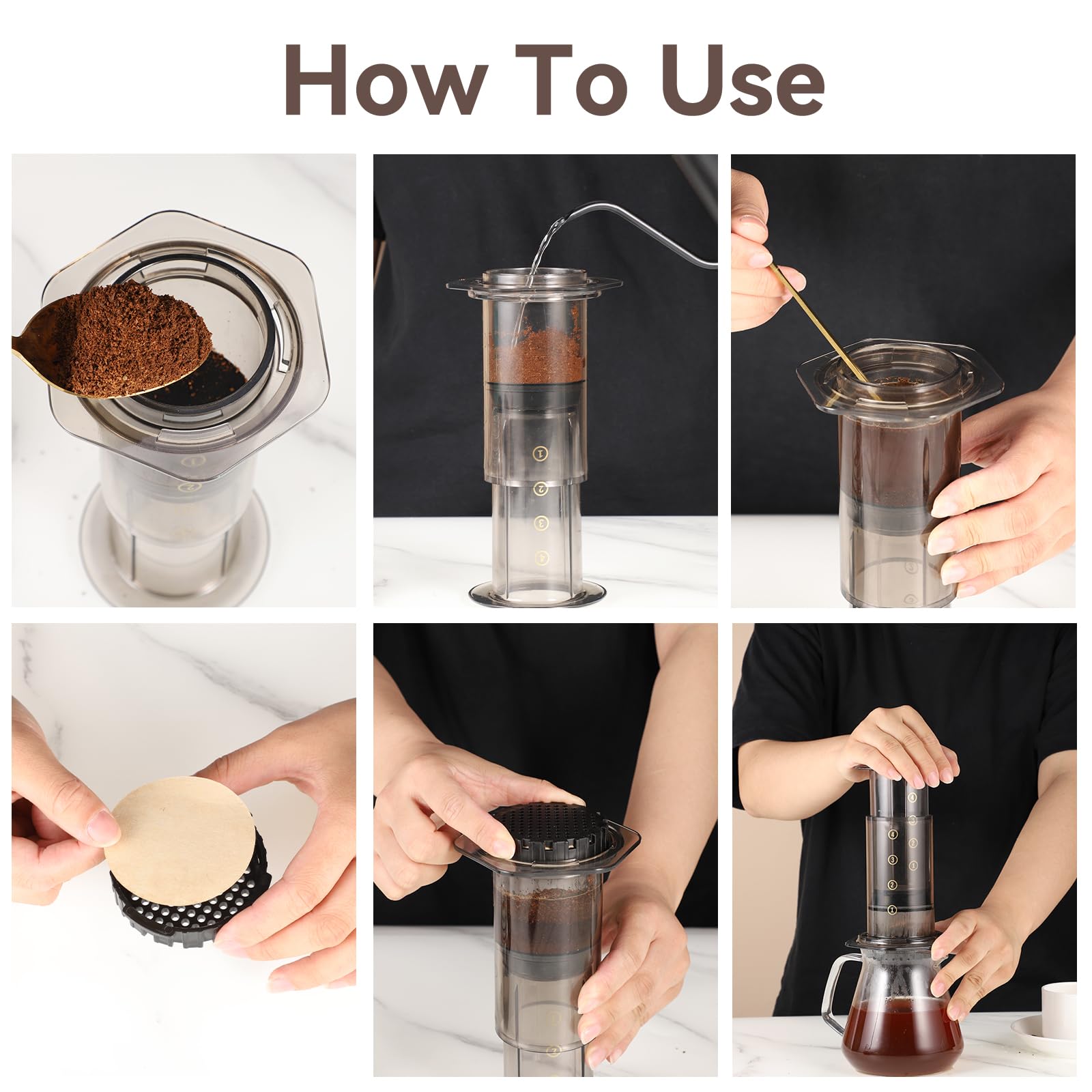 Filtros De Café Redondos De 2,2 Desechables De Papel Para P | Meses Sin