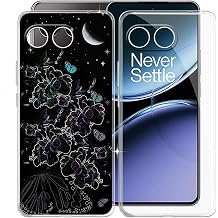 for OnePlus Nord 4 Case, Transparent Hull Soft Silicone TPU Protective Case, Shockproof Anti-Fall Shell, Ultra-Thin Bumper Back Cover for OnePlus Nord 4 6.74" - [2 Pieces]