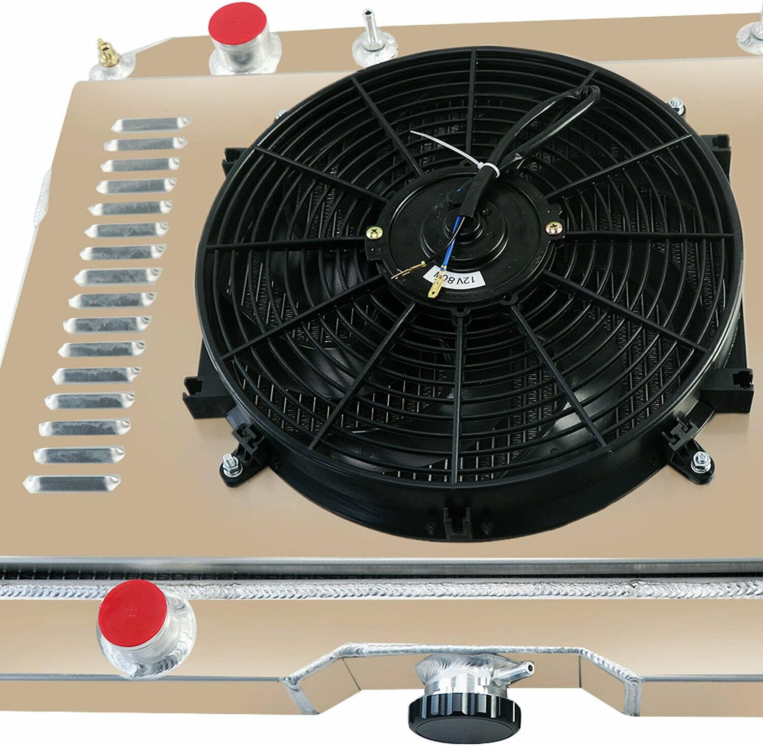 3 Row Radiator Shroud Fan For Chevy El Camino/Impala/Chevelle L6 V8 1959-1965, Replacement Radiator,Aluminum Radiator,radiador