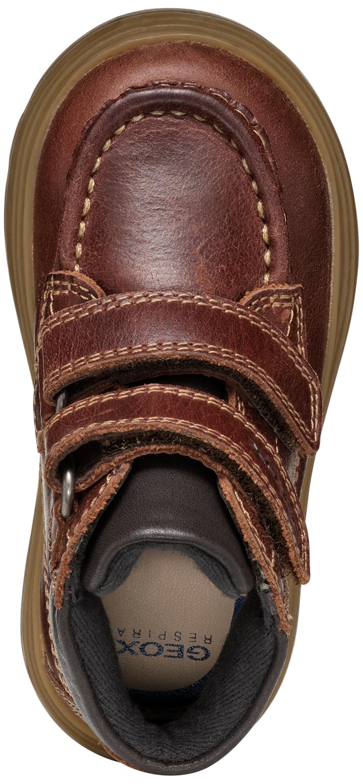 GEOX BABY B KIDDARTAH BOY BIKER/AMPHIBIANS BOOTS COFFEE 25_EU