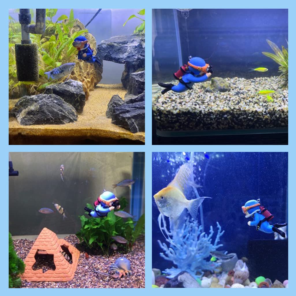 Adornos Flotantes De Resina Para Acuario, Decoración De Peces