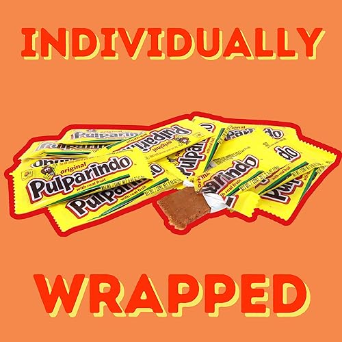 Miniatura 3 de Needzo Pulparindo - Caramelos mexicanos, dulces masticables con sabor a tamarindo picante, 12 piezas envueltas individualmente, 5.92 onzas (paquete