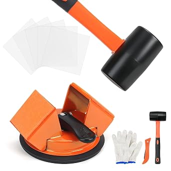 Top-spring Floor Gap Fixer Tool Dual-Sided 45Striking Surface