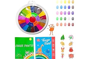 Funny Finger Painting Kit for Kids