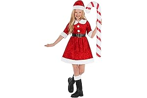 Santa Costume For Girls Morph