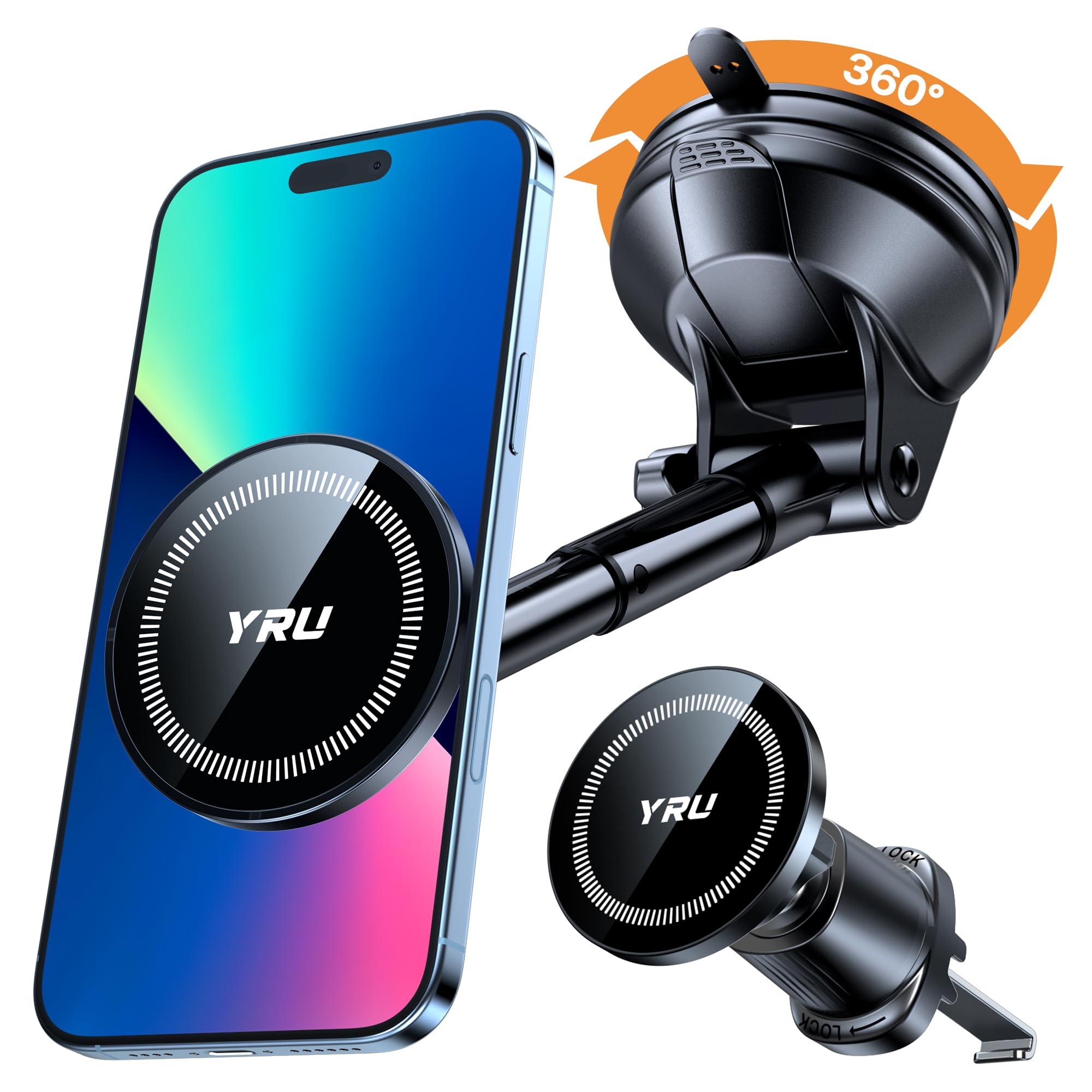 YRU Upgraded Magnetic Phone Holder