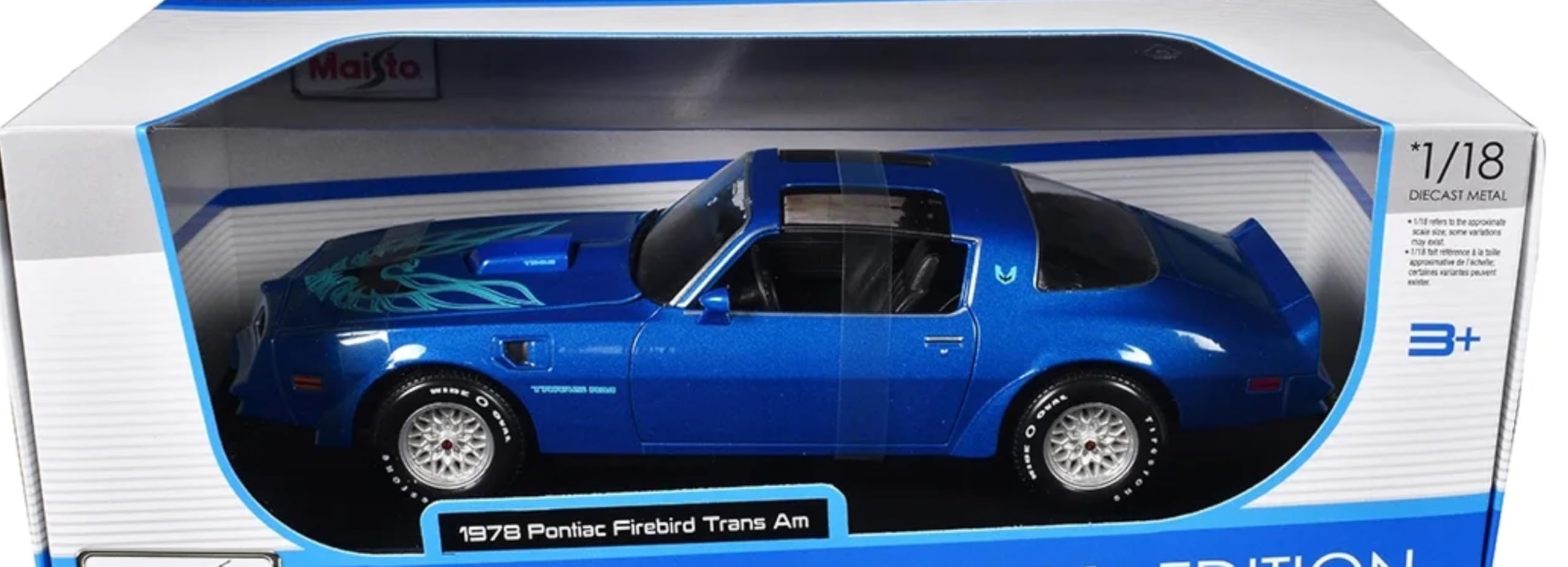 for Maisto 1:18 SE 1978 for Pontiac for Firebird for Trans Am