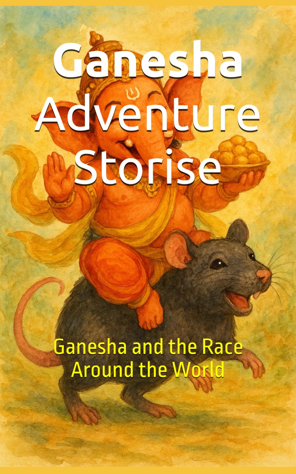 Ganesha Adventure Storise: Ganesha and the Race Around the World (AI prompt and coding books)