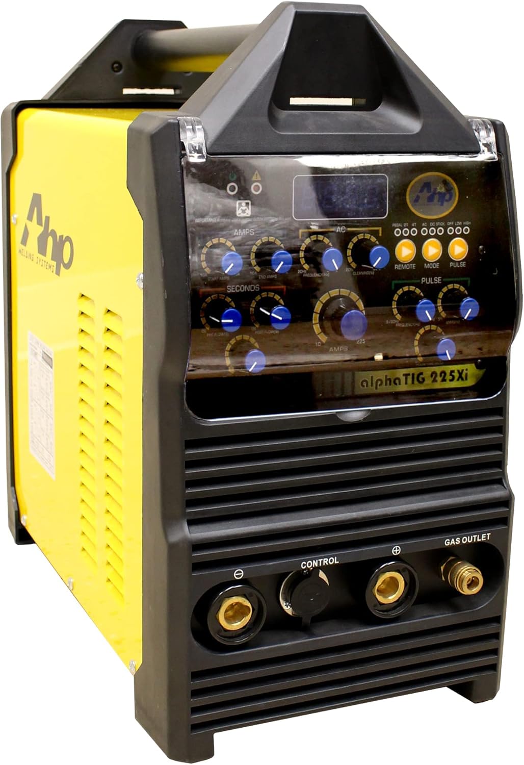 AHP Alpha-TIG 225Xi 200 Amp IGBT AC/DC Pulse TIG/Stick Welder 110v/220v Dual Voltage - - 
