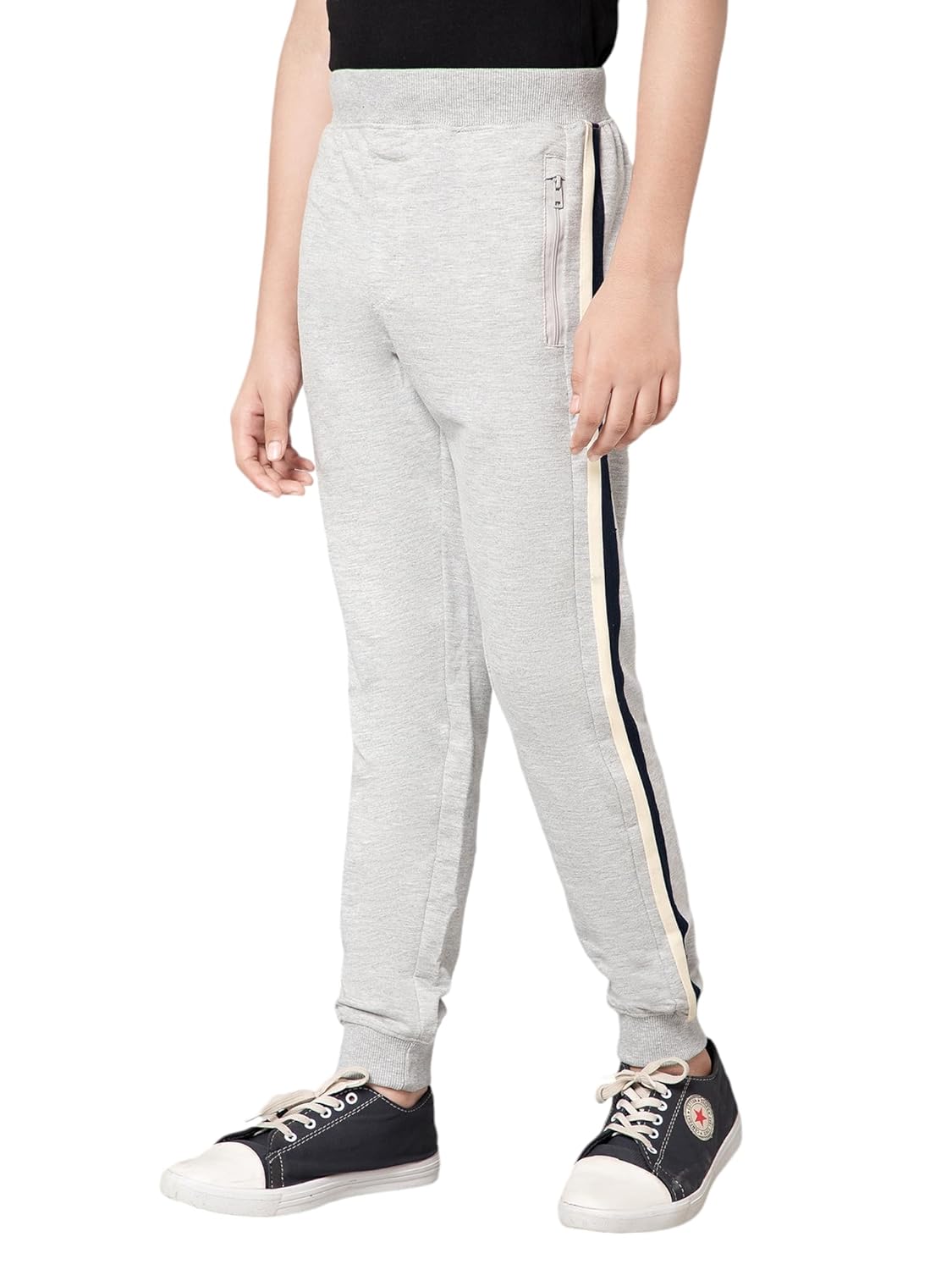Alan Jones Clothing Boy’s Slim Fit Mid Rise Track Pant