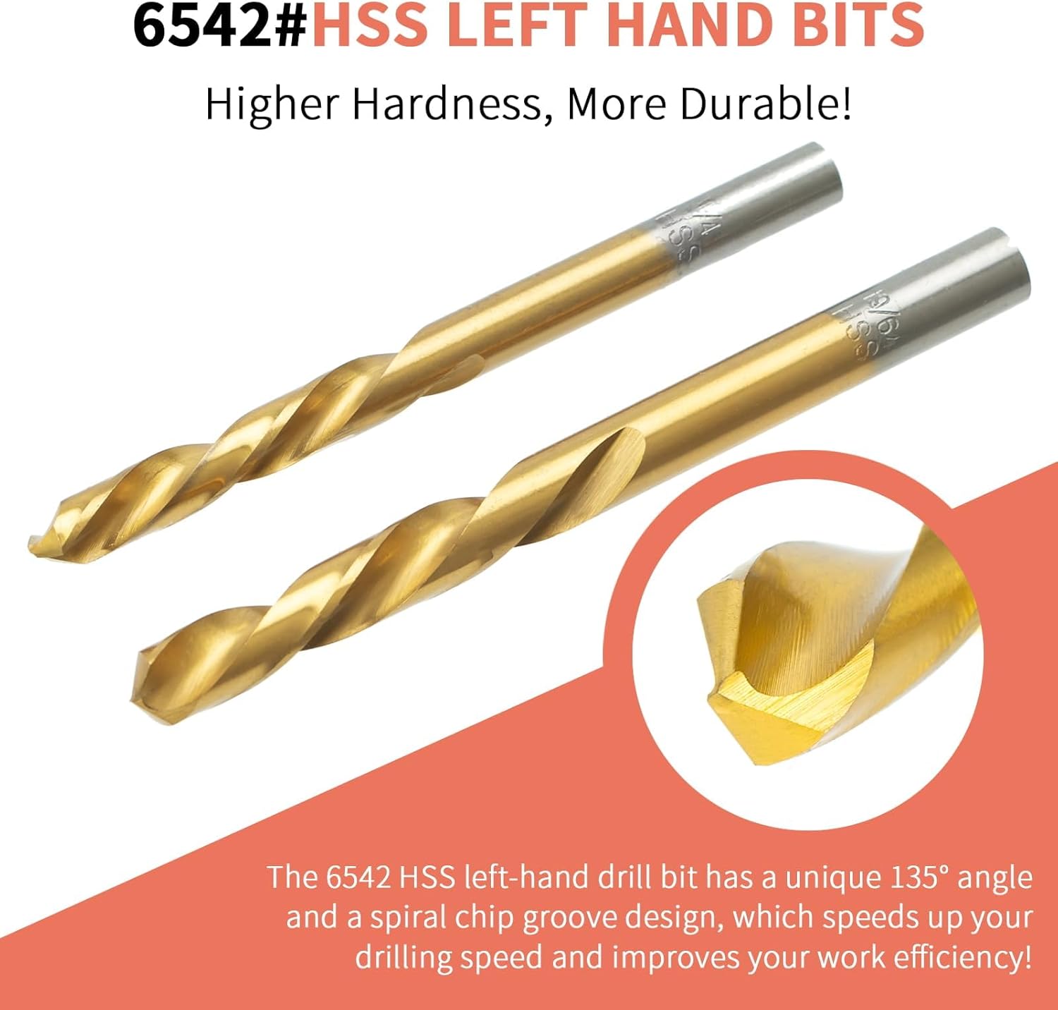 Screw Extractor Set, 37# Cr-Mo & 6542 HSS Steel Cobalt Left-Hand Drill Bit, Easy Out Broken Bolt Remover Reverse, Ez Out Stripped, Rounded-Off, Damaged Bolts, Screws&Studs Removal Tool (18-Pieces)