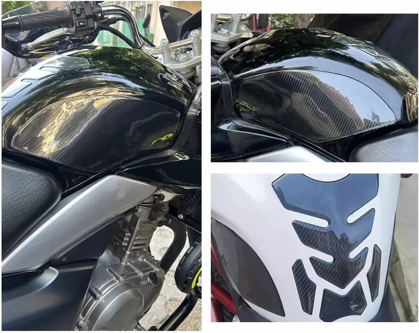 Tank Traction Pad for for Inazuma GW250 Motorcycle Stickers Decals Tank Pad Side Grips Gas Fuel Oil Kit Protection