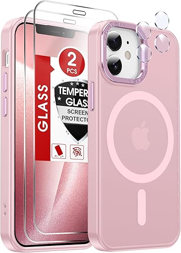 Miniatura 112 de LeYi Funda para iPhone XR: con protector de pantalla X2 + 2 funda para cámara [compatible con MagSafe] Funda protectora magnética i iphoneXR, Negro