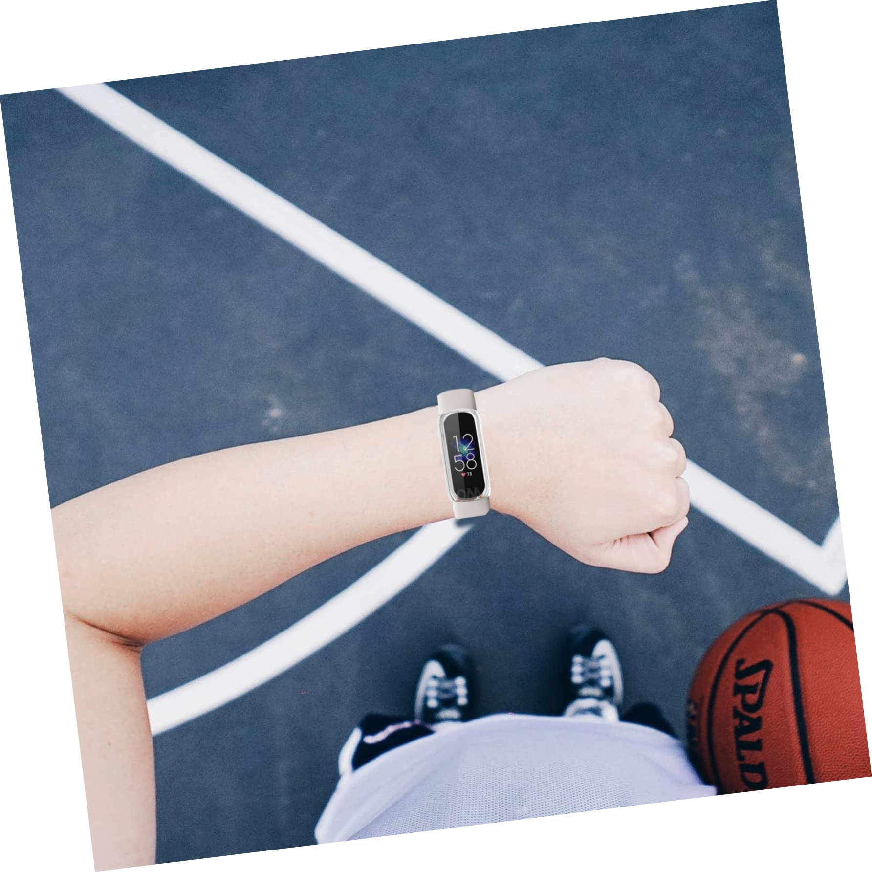 Gatuida 8pezzi Custodia Protettiva Per Cover Anti-shock Compatibile Tpu e Rosa Protezione Per Smartwatch