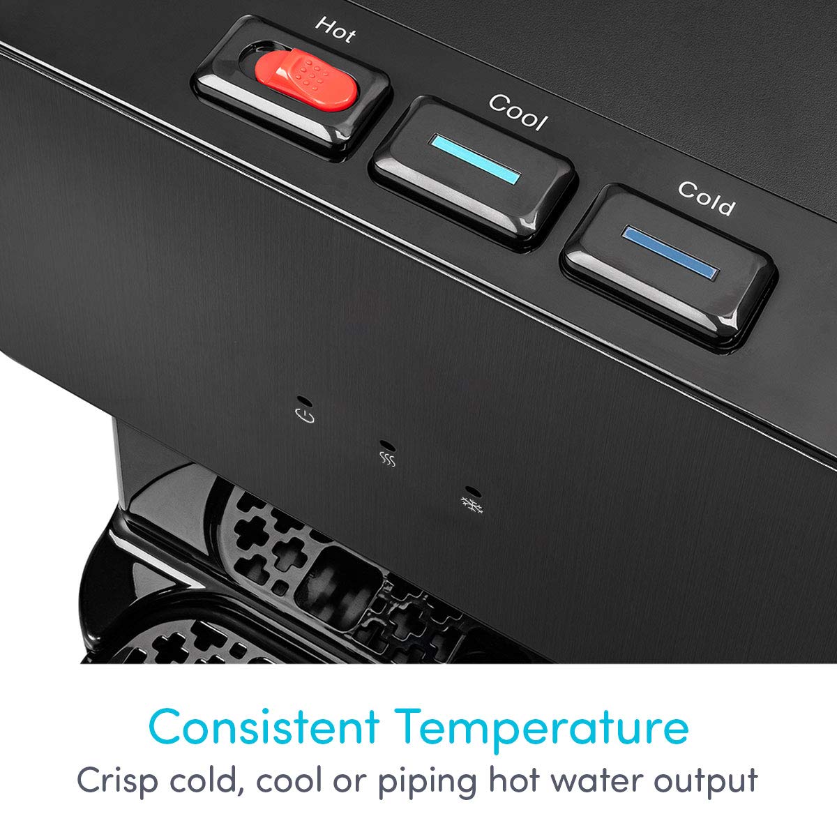 Avalon A11BLK 3 Temperature Top Loading Countertop Water