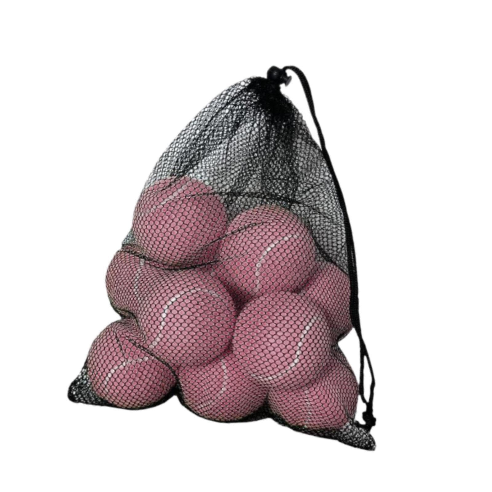 Balles de Tennis d'entraînement élastiques, Ensemble Professionnel pour l'exercice en extérieur, Enfants et Adultes, avec Sac. Ces balles de Tennis sont conçues pour