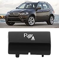 Vista 3 de Acouto Reemplazo de la cubierta del botón del aparcamiento del botón del sensor del interruptor de estacionamiento ajuste ajuste para X5 E70 X6 E71