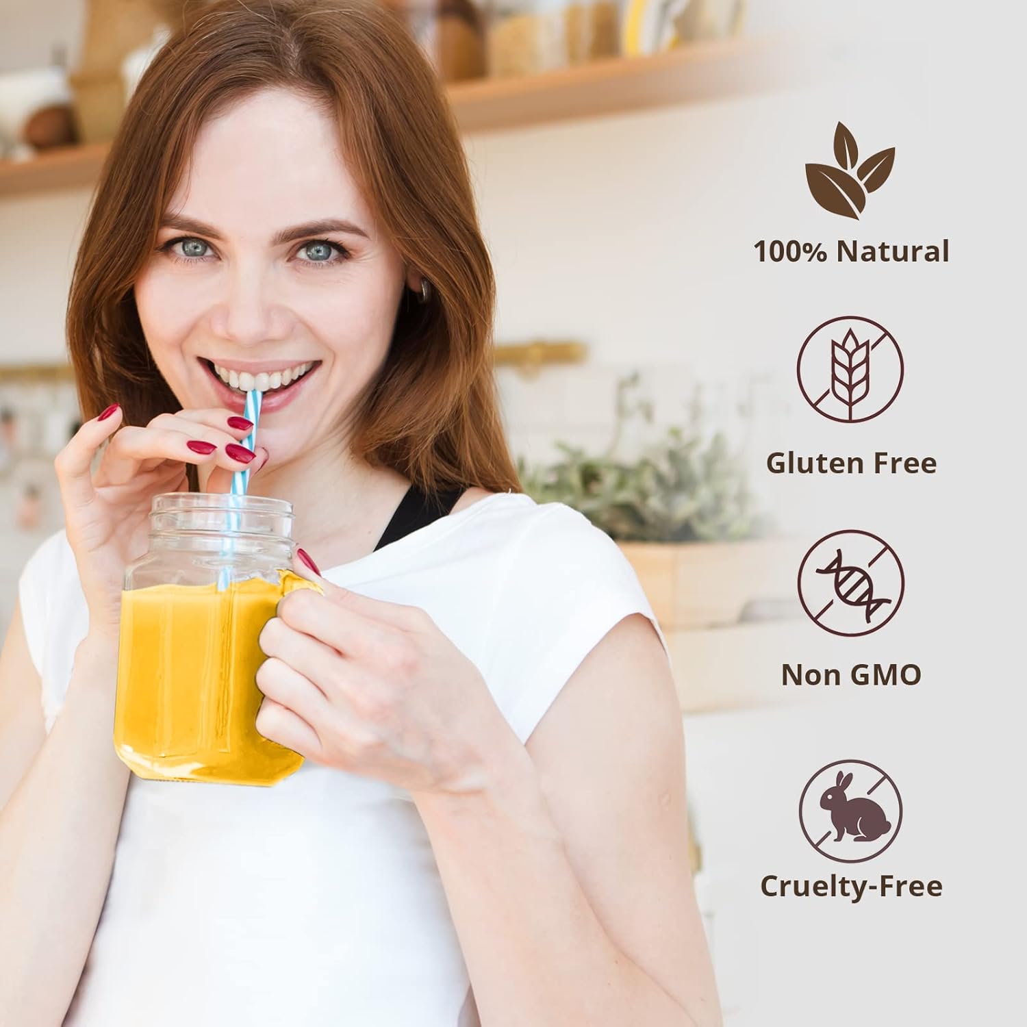 Pure Pearl Powder | 60 Grams |100% Natural Ingredients from Fresh Water | Non-GMO | Dietary Supplement with Calcium & Amino Acids (30 Servings)