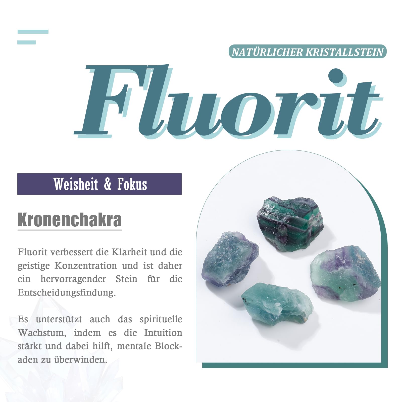 Nupuyai Natürlicher Grüner Fluorit Stein Kristall Druse Rohstein Edelstein Cluster Kleiner Mineralstein Heilstein Feng Shui Dekoration