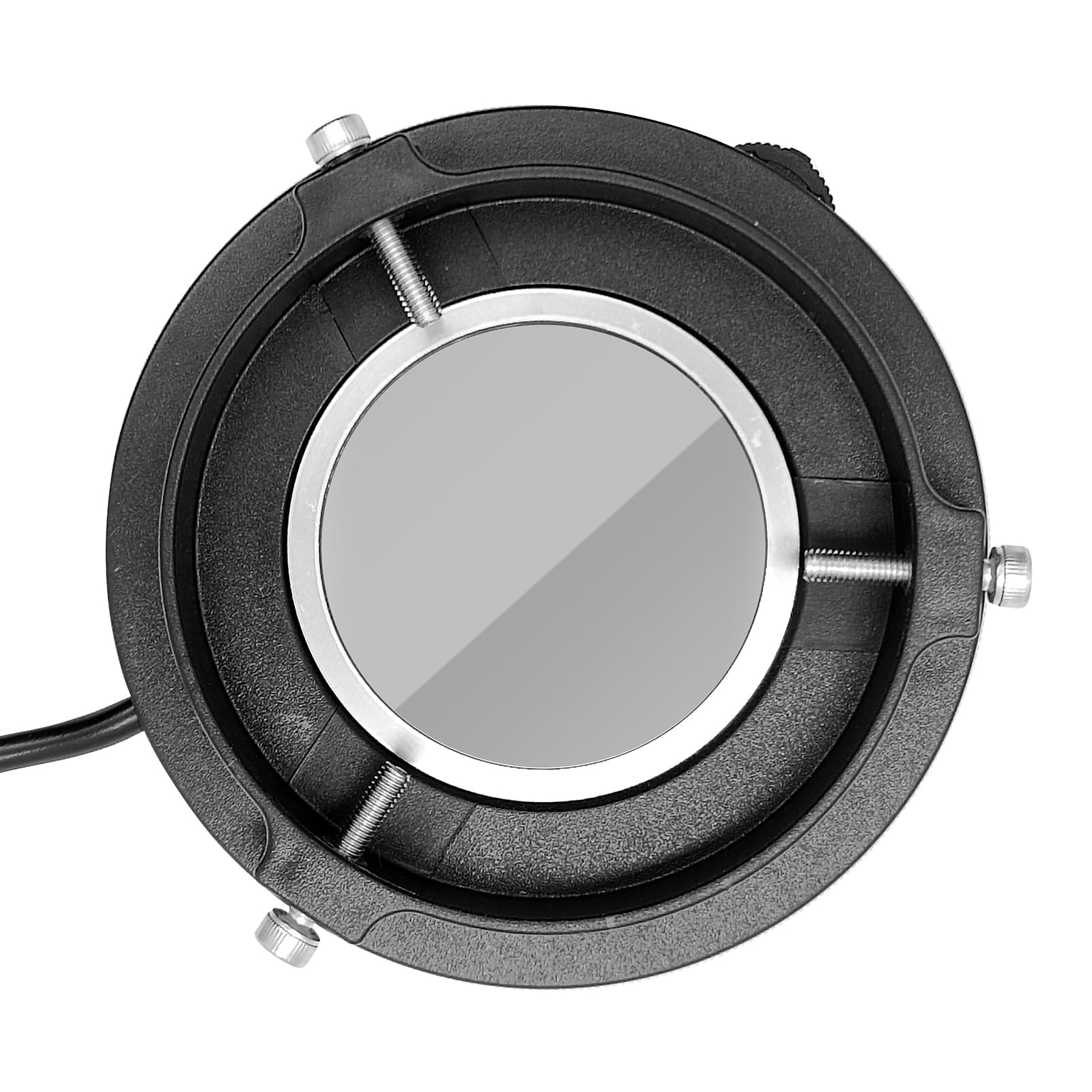 Anneau lumineux LED polarisé pour microscope, 90 LED USB, lampe anneau lumineux anti-éblouissement, source de lumière pour appareil photo numérique industriel, téléphone, outils de réparation de