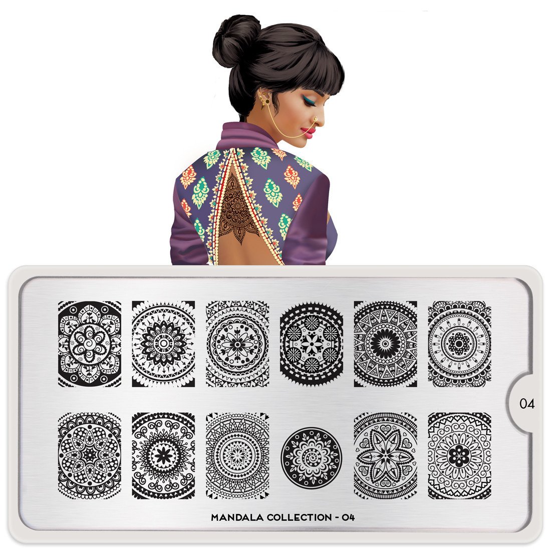 MoYou-London Nail Art Mandala Plate Collection 04