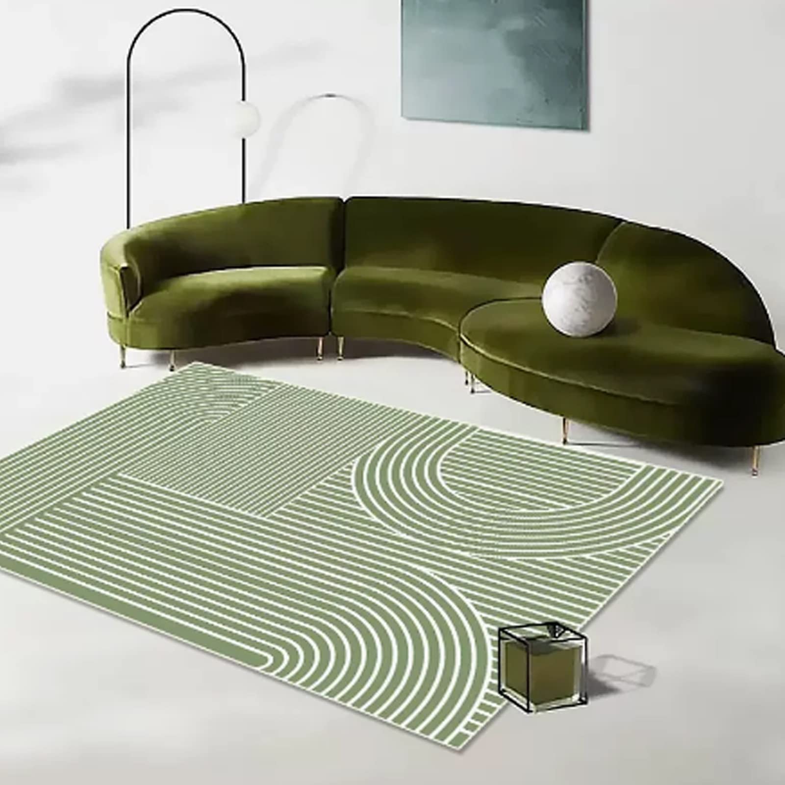 Tapis de sol pour chambre à coucher et balcon au style moderne