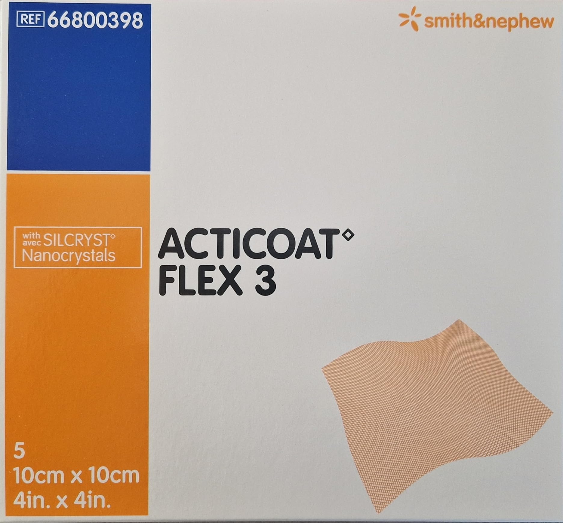 3513256.0 Flex 3 10cm x 10cm box of 5