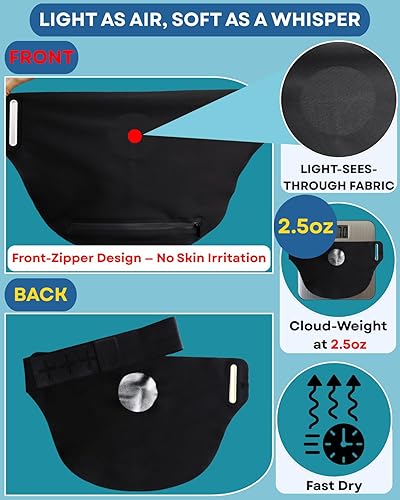 Miniatura 3 de Cinturón de ostomía, fundas para bolsas de ostomía para mujer, discretas bolsas de colostomía para hombres, fundas de bolsa de ileostomía a prueba