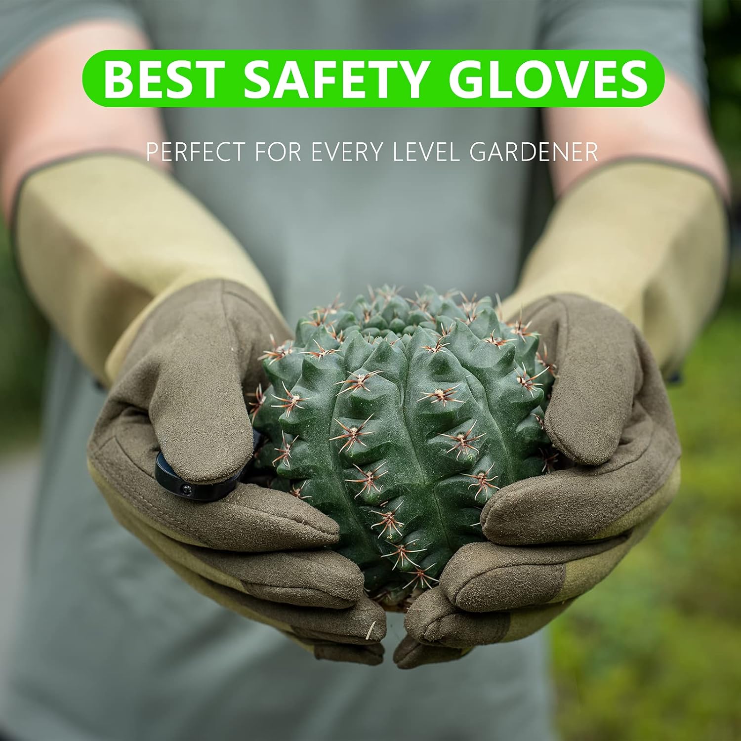 Professional Rose Pruning Thorn Proof Gardening Gloves with Long Forearm Protection for Men and Women - Image 2
