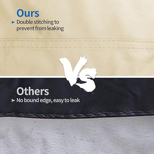 Miniatura 7 de iCOVER - Funda para lancha remolcable, resistente, impermeable, lona, grado marino, apta para lanchas de 14-16 pies de largo x 68 pulgadas de ancho