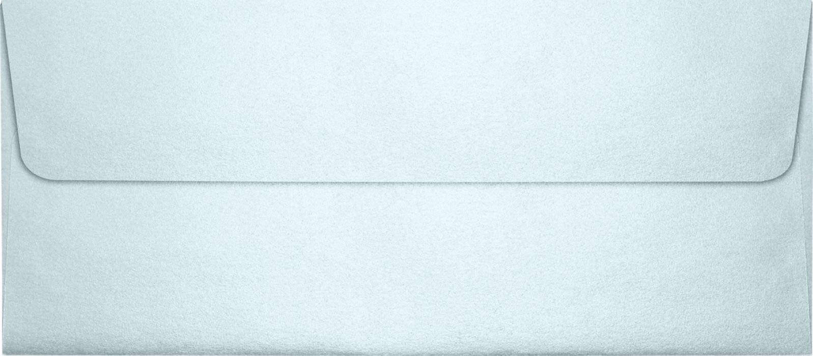 LUXPaper #10 Business Envelopes | Peel & Press | 4 1/8" x 9 1/2" | Aquamarine Metallic | 80lb. Text | 50 Qty