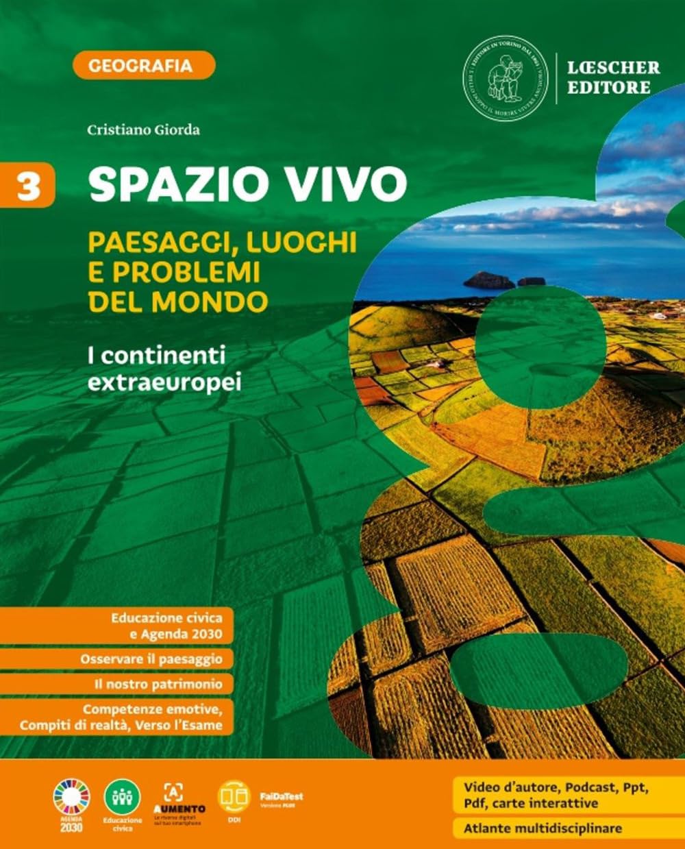 Spazio vivo. Paesaggi, luoghi e problemi del mondo. Per la Scuola media. Con e-book. Con espansione online. I continenti extraeuropei (Vol. 3)