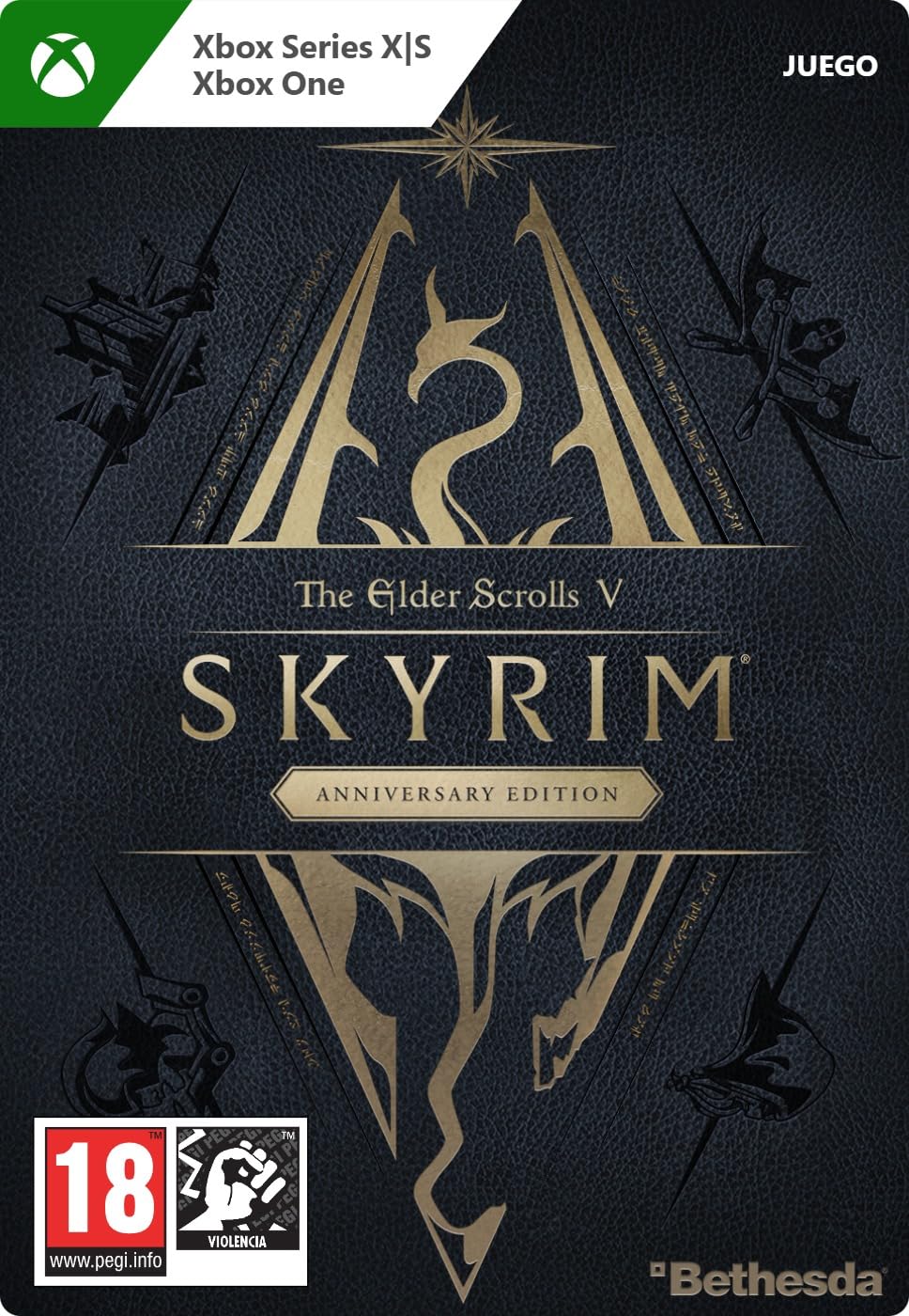 The Elder Scrolls V: Skyrim Anniversary Edition | Xbox One/Series X|S - Codice de descarga
