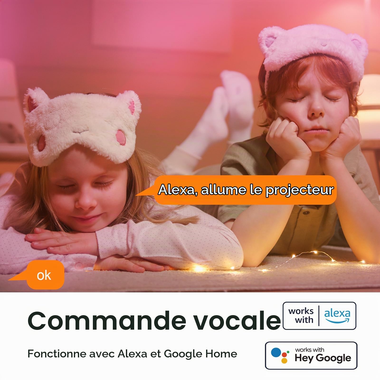 ANTELA Ampoule Connectée Gu10 WiFi 5W 400LM LED RGB | 2700K-6500K Compatible avec Alexa/Google Home, APP Télécommande, Contrôle Vocal, Aucun Hub Requis, 8 PCS