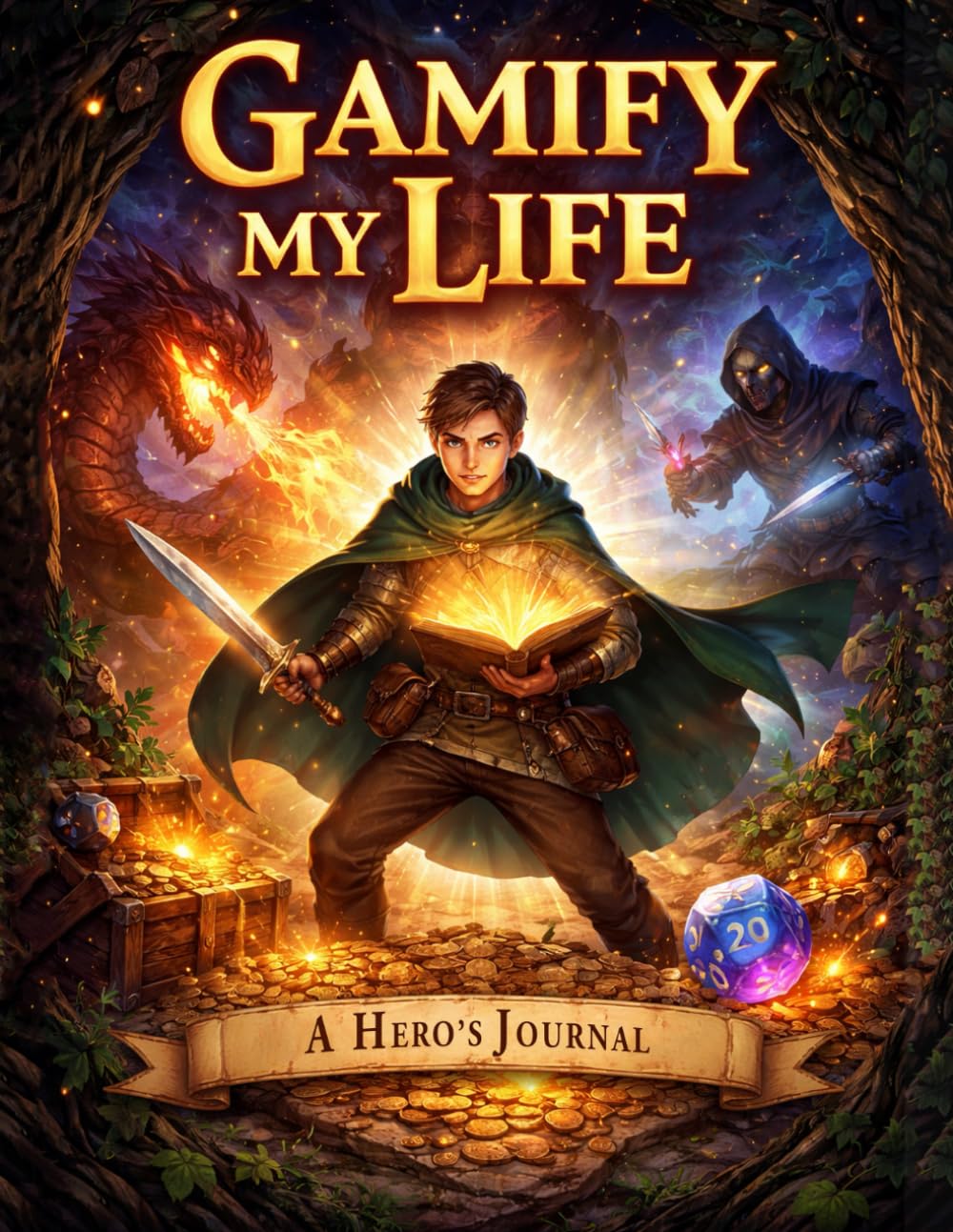 Gamify My Life: A Hero's Journal      Paperback – December 28, 2025