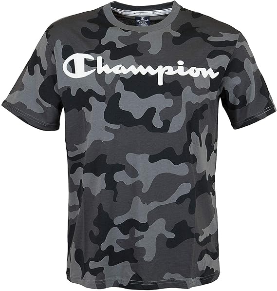 Champion Camouflage TShirt (L, Grey camo) Amazon.de Bekleidung